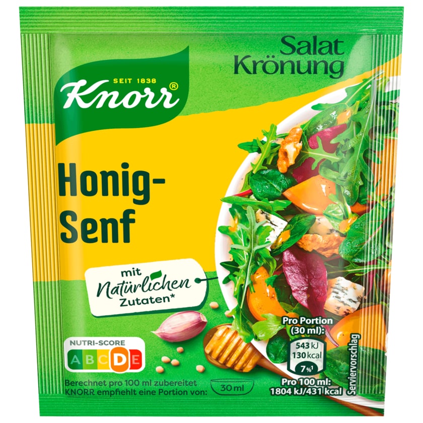 Knorr Salat-Krönung Honig Senf für 450ml